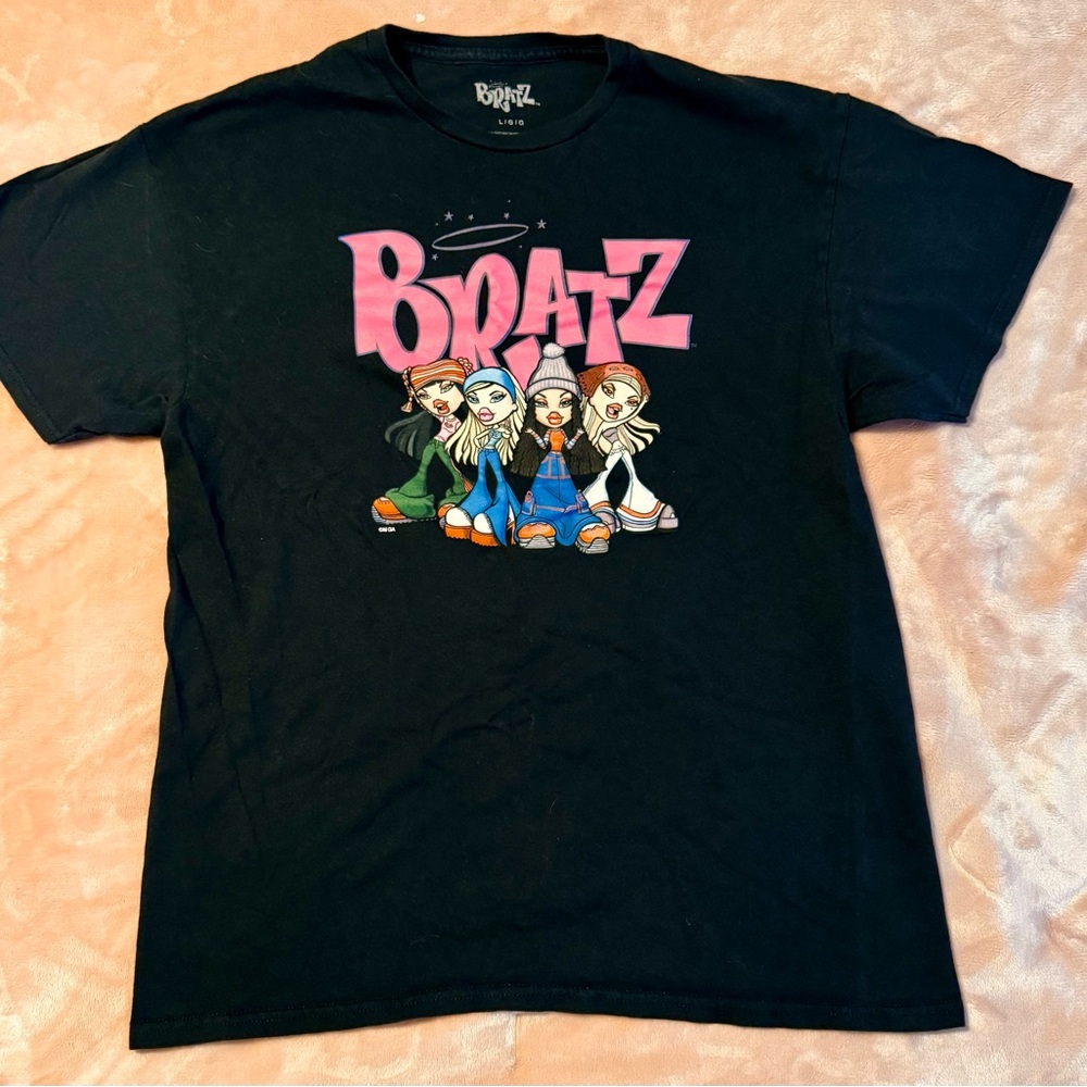 Black Bratz T-Shirt Size Large